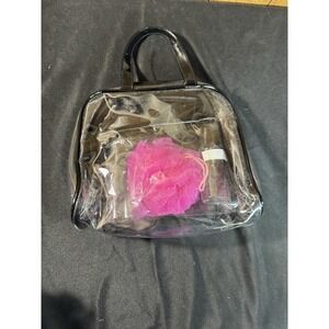 CLEAR SHOWER ESSENTIALS  BAG
